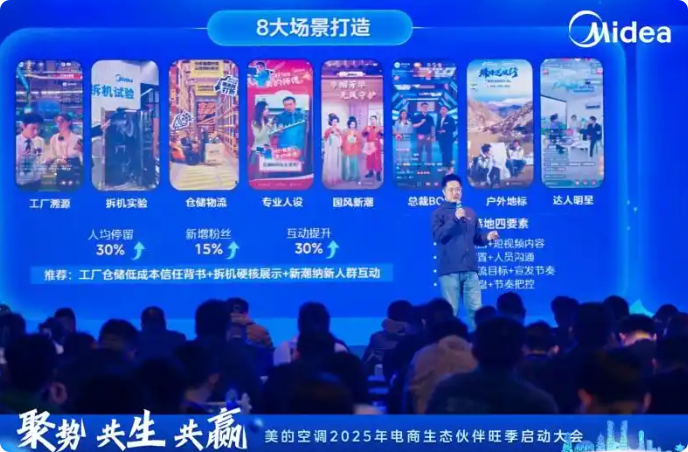 产品赋能：科技驱动，抢占细分市场 美的空调2025经销商赋能战略全景发布